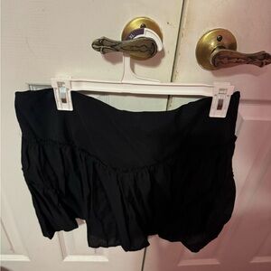 Zara Black Skorts Athletic Casual Style